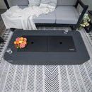 Elementi Sydney Ethanol Fire Pit 61.9 x 29.9 Inches