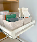 The Sculpted Bin - Petite with Lid | Set of 3 by SortJoy