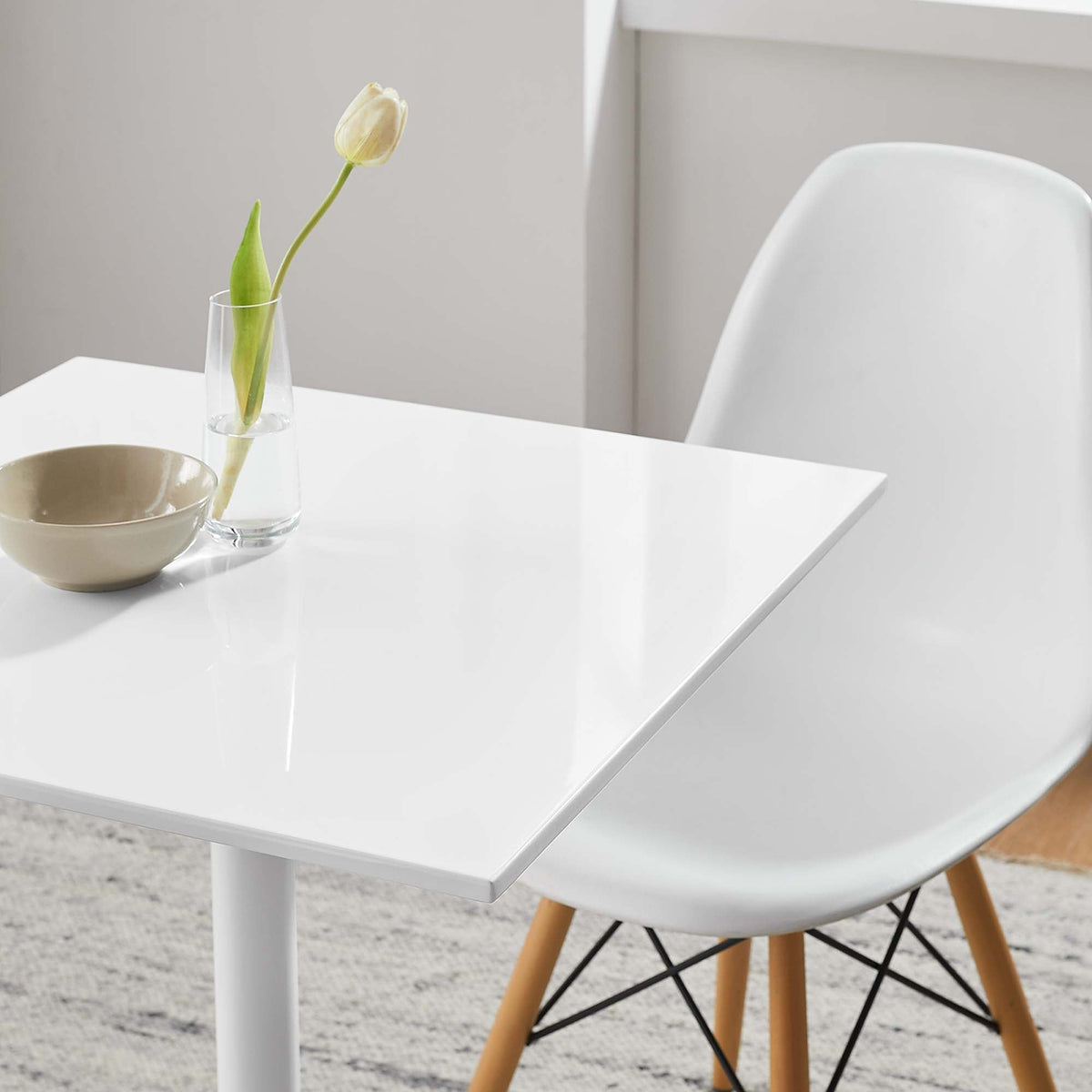 Lippa Square Wood Dining Table by Modway, photo 7 of 49
