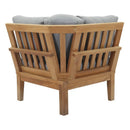 Marina Outdoor Patio Teak Corner Sofa by Modway by HouseOfZazla