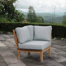 Marina Outdoor Patio Teak Corner Sofa by Modway by HouseOfZazla