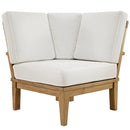 Marina Outdoor Patio Teak Corner Sofa by Modway by HouseOfZazla