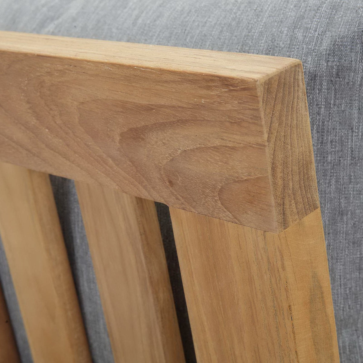 Marina Outdoor Patio Teak Left-Facing Sofa by Modway, photo 8 of 19