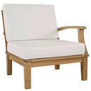 Marina Outdoor Patio Teak Right-Facing Sofa by Modway by HouseOfZazla