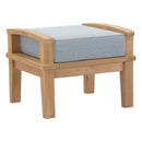 Marina Outdoor Patio Teak Ottoman by Modway by HouseOfZazla