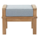 Marina Outdoor Patio Teak Ottoman by Modway by HouseOfZazla