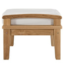 Marina Outdoor Patio Teak Ottoman by Modway by HouseOfZazla