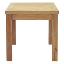 Marina Outdoor Patio Teak Side Table by Modway by HouseOfZazla
