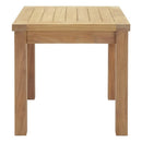 Marina Outdoor Patio Teak Side Table by Modway by HouseOfZazla