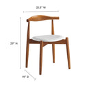 Stalwart Dining Side Chairs Set of 2 by Modway