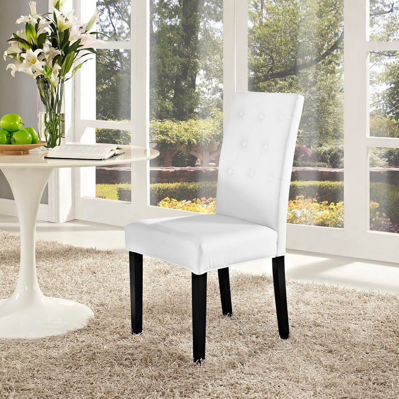 Confer Dining Vinyl Side Chair by Modway, photo 4 of 4