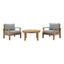 Marina 3 Piece Outdoor Patio Teak Set by Modway by HouseOfZazla