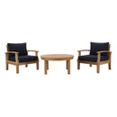 Marina 3 Piece Outdoor Patio Teak Set by Modway by HouseOfZazla