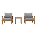 Marina 3-Piece Outdoor Patio Teak Set by Modway by HouseOfZazla