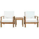 Marina 3-Piece Outdoor Patio Teak Set by Modway by HouseOfZazla