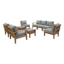 Marina 9 Piece Outdoor Patio Teak Set by Modway by HouseOfZazla