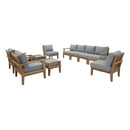Marina 10 Piece Outdoor Patio Teak Set by Modway by HouseOfZazla