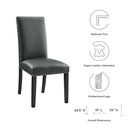 Parcel Dining Faux Leather Side Chair by Modway by HouseOfZazla