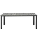 Maine 80" Outdoor Patio Dining Table by Modway by HouseOfZazla