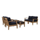 Marina 6 Piece Outdoor Patio Teak Set by Modway by HouseOfZazla