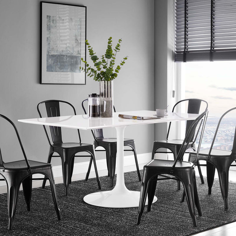 Lippa 60" Rectangle Wood Dining Table by Modway - EEI-1656, photo 6 of 7