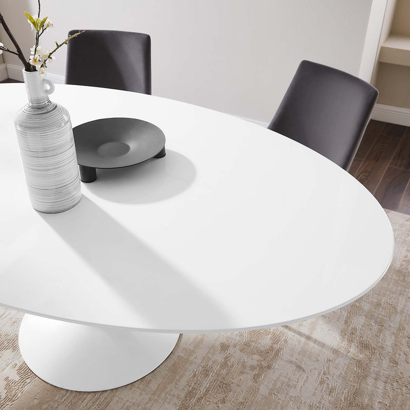 Lippa 78" Oval Wood Dining Table by Modway - EEI-1657, photo 7 of 7