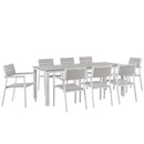 Maine 9 Piece Outdoor Patio Dining Set by Modway by HouseOfZazla