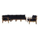 Marina 6 Piece Outdoor Patio Teak Set by Modway by HouseOfZazla