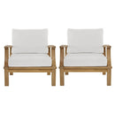 Marina 2 Piece Outdoor Patio Teak Set by Modway by HouseOfZazla