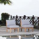 Marina 2 Piece Outdoor Patio Teak Set by Modway by HouseOfZazla