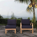 Marina 2 Piece Outdoor Patio Teak Set by Modway by HouseOfZazla