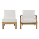 Marina 2 Piece Outdoor Patio Teak Set by Modway by HouseOfZazla