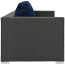 Sojourn Outdoor Patio Sunbrella Sofa by Modway by HouseOfZazla