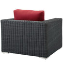 Summon Outdoor Patio Fabric Sunbrella Armchair by Modway by HouseOfZazla