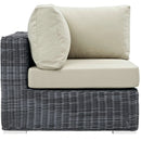 Summon Outdoor Patio Sunbrella Corner Sofa by Modway by HouseOfZazla