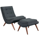 Ramp Upholstered Fabric Lounge Chair Set by Modway by HouseOfZazla