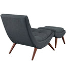 Ramp Upholstered Fabric Lounge Chair Set by Modway by HouseOfZazla