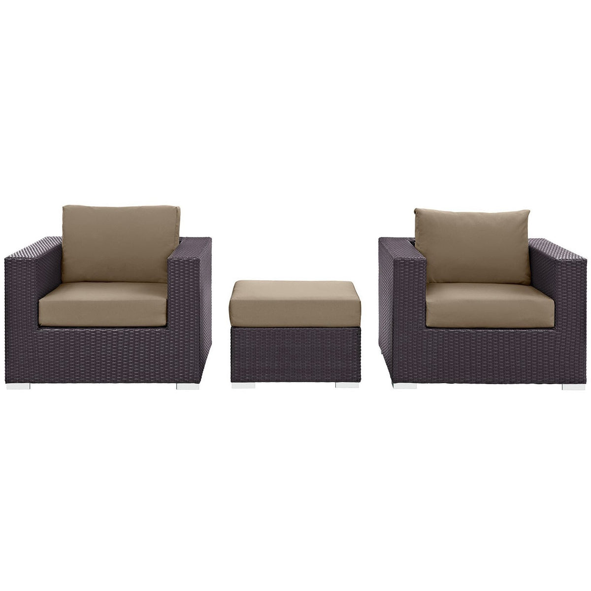 Convene 3 Piece Outdoor Patio Sofa Set by Modway, photo 10 of 19