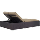 Convene Double Outdoor Patio Chaise by Modway by HouseOfZazla