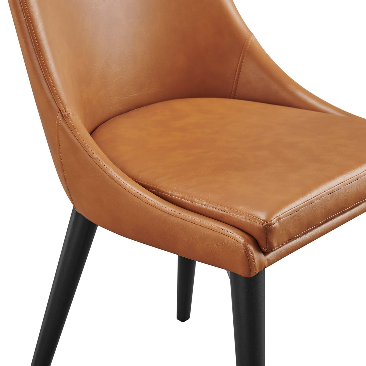 Viscount Vegan Leather Dining Chair by Modway, photo 9 of 18