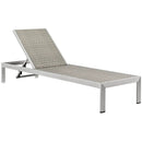 Shore Outdoor Patio Aluminum Rattan Chaise by Modway by HouseOfZazla
