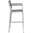 Shore Outdoor Patio Aluminum Bar Stool by Modway by HouseOfZazla