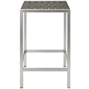 Shore Outdoor Patio Aluminum Bar Table by Modway by HouseOfZazla