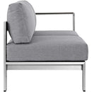 Shore Right-Arm Corner Sectional Outdoor Patio Aluminum Loveseat by HouseOfZazla