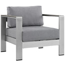 Shore Outdoor Patio Aluminum Armchair by Modway by HouseOfZazla