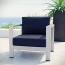 Shore Outdoor Patio Aluminum Armchair by Modway by HouseOfZazla