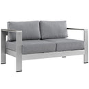 Shore Outdoor Patio Aluminum Loveseat by Modway by HouseOfZazla