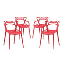 Entangled Dining Set Set of 4 by Modway by HouseOfZazla