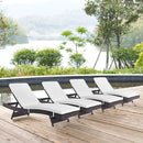 Convene Outdoor Patio Chaise Set of 4 by Modway by HouseOfZazla