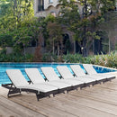 Convene Outdoor Patio Chaise Set of 6 by Modway by HouseOfZazla